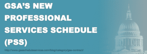 gsa professional services schedule