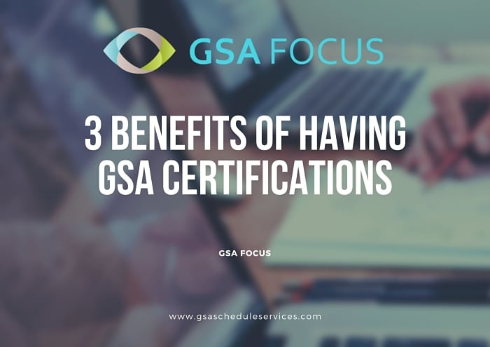 GSA Certifications