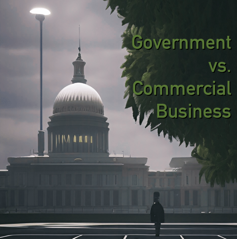 5 Major Differences Between Commercial and Government Business