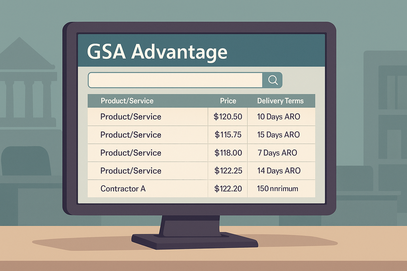 gsa advantage buyers