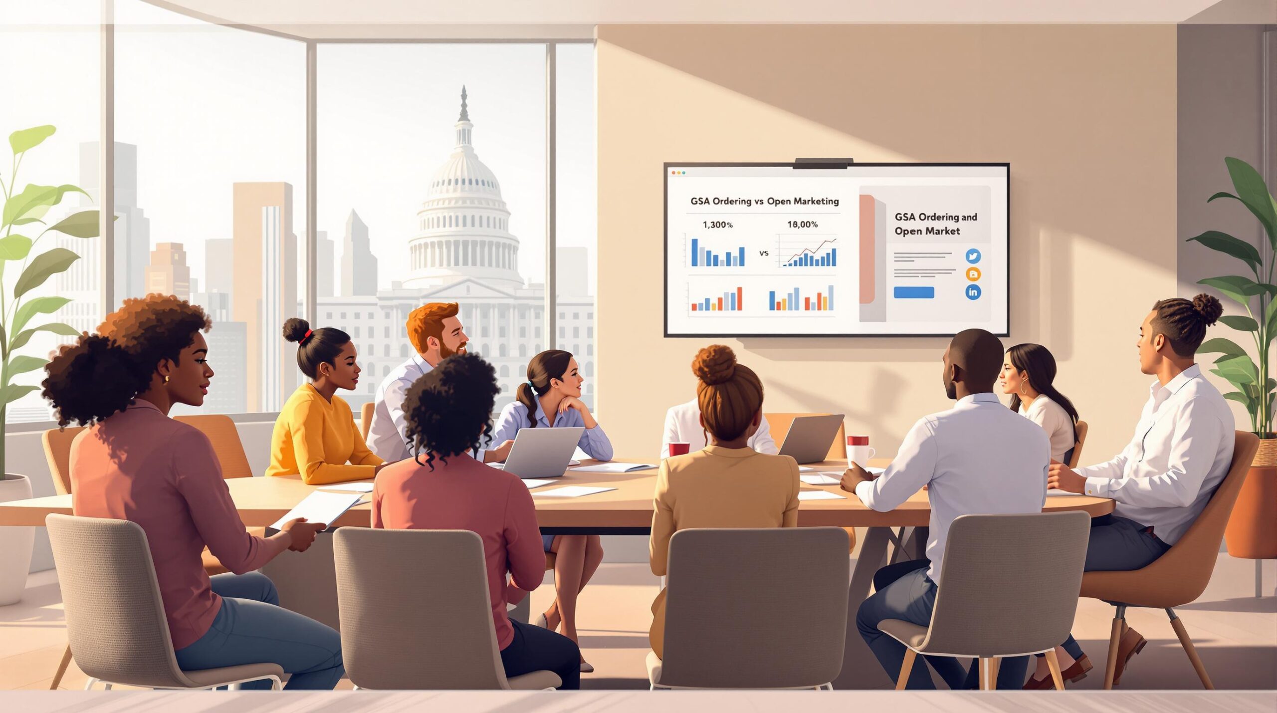 GSA Ordering vs Open Market Purchasing