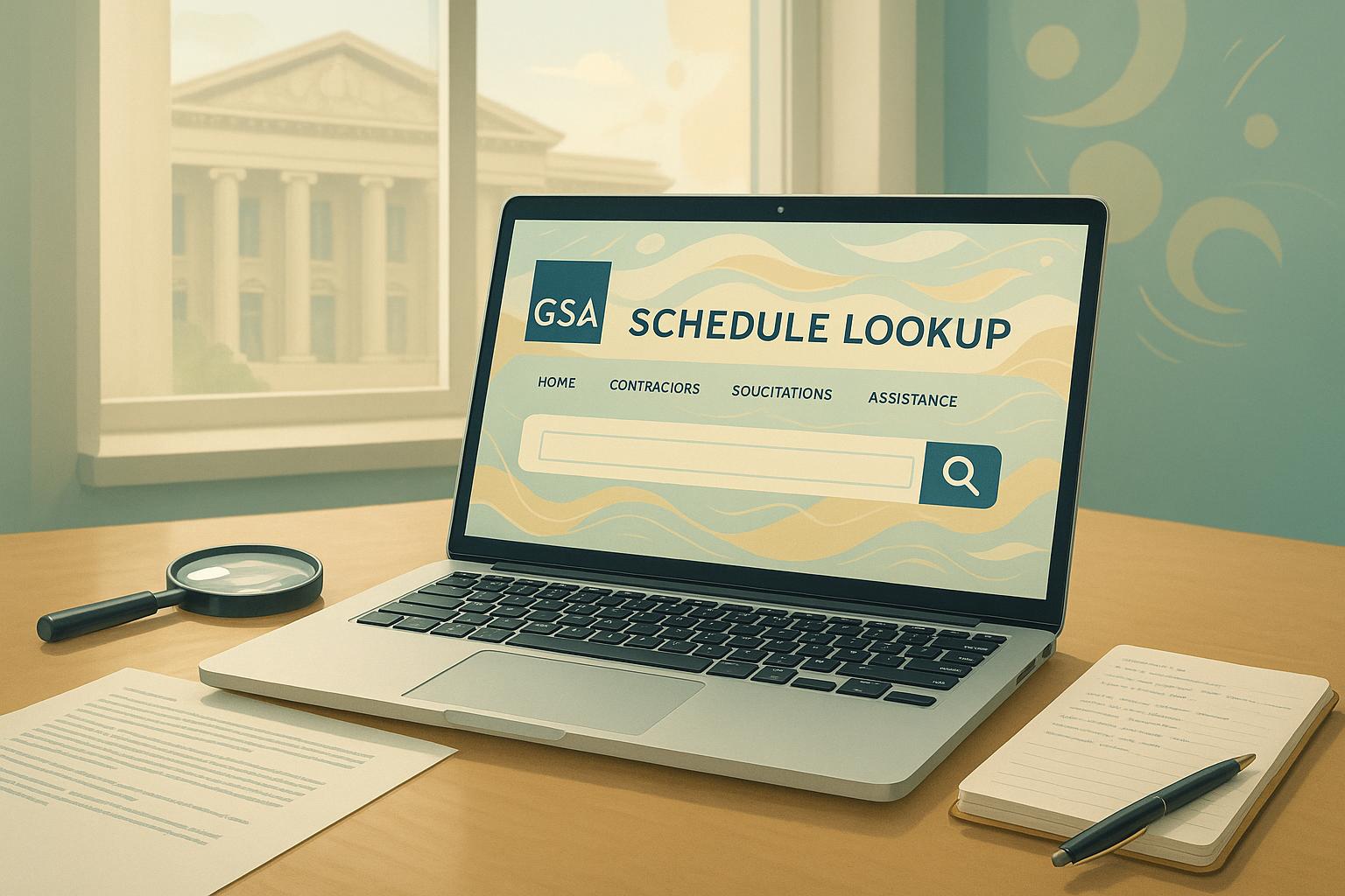 GSA Schedule Lookup – A Step-by-Step Guide