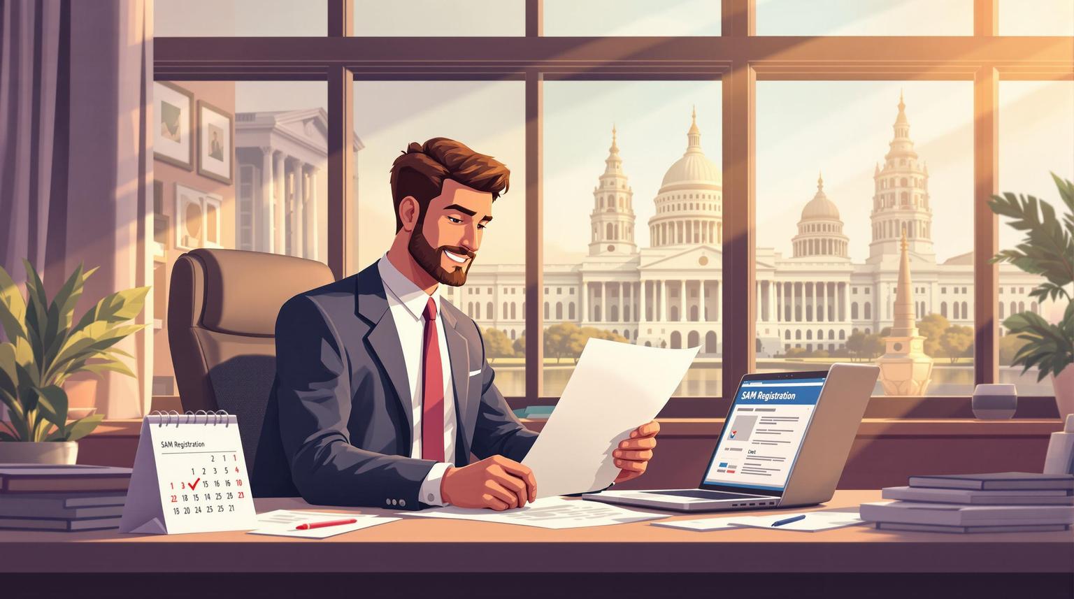 Maintaining SAM Registration for Federal Contracts