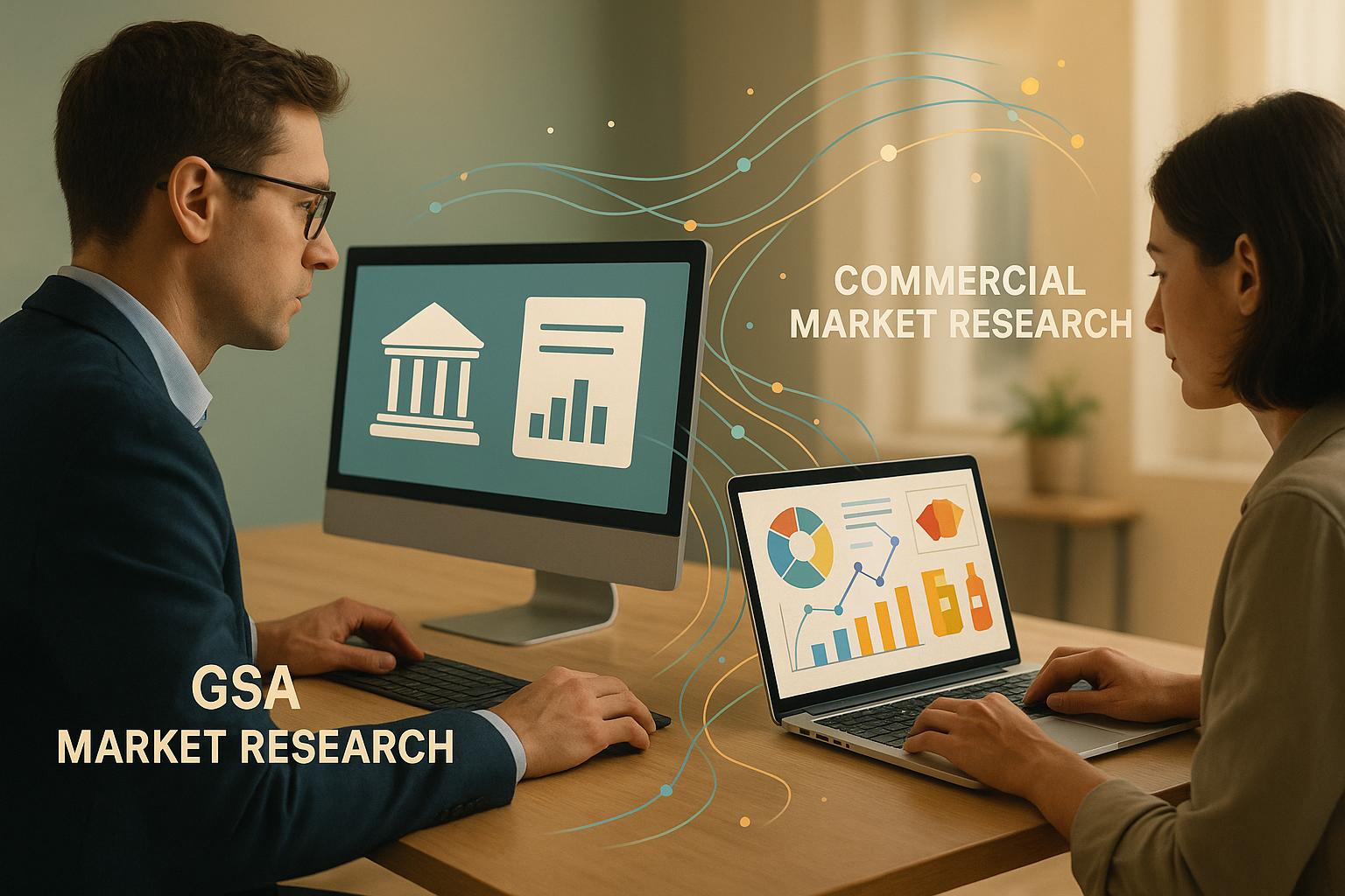 GSA Market Research vs. Commercial Market Research