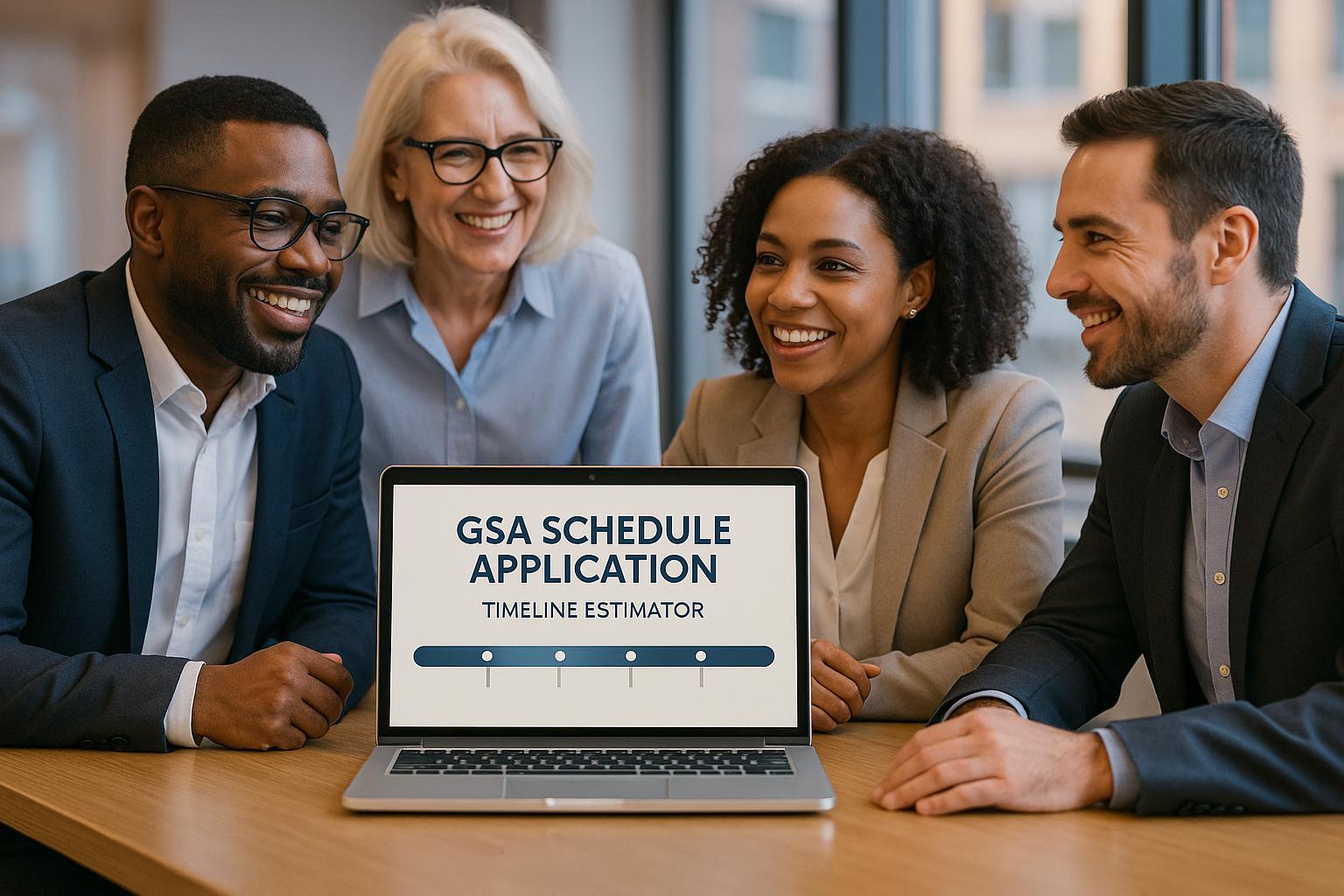 GSA Schedule Application Timeline Estimator