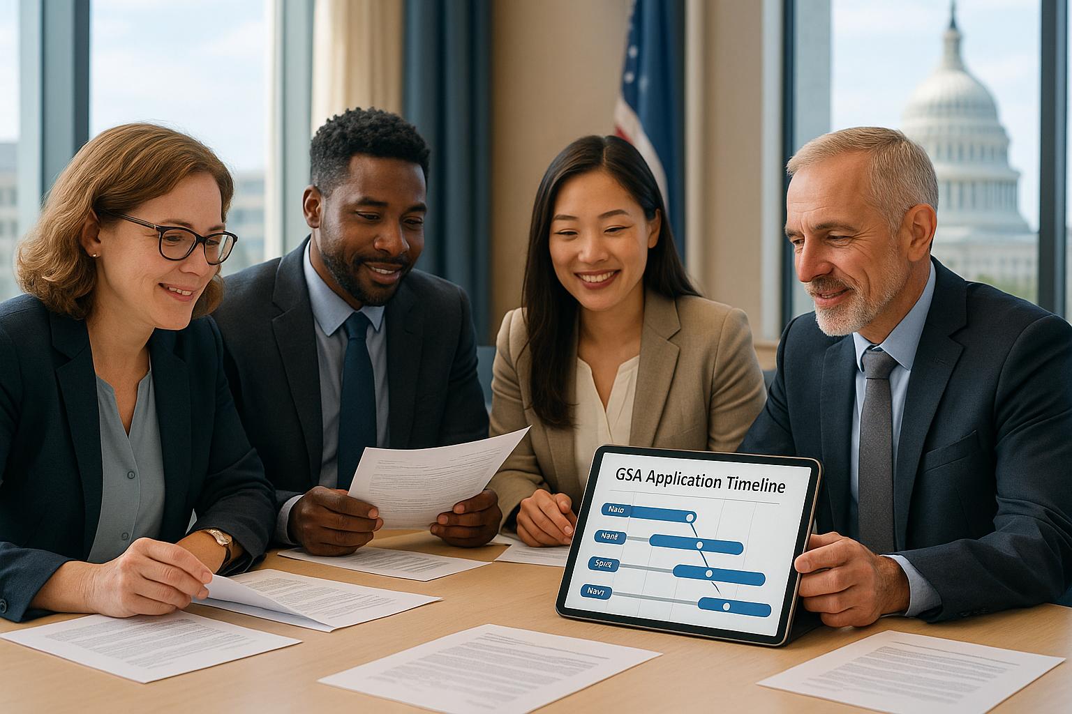 GSA Application Timeline Planner