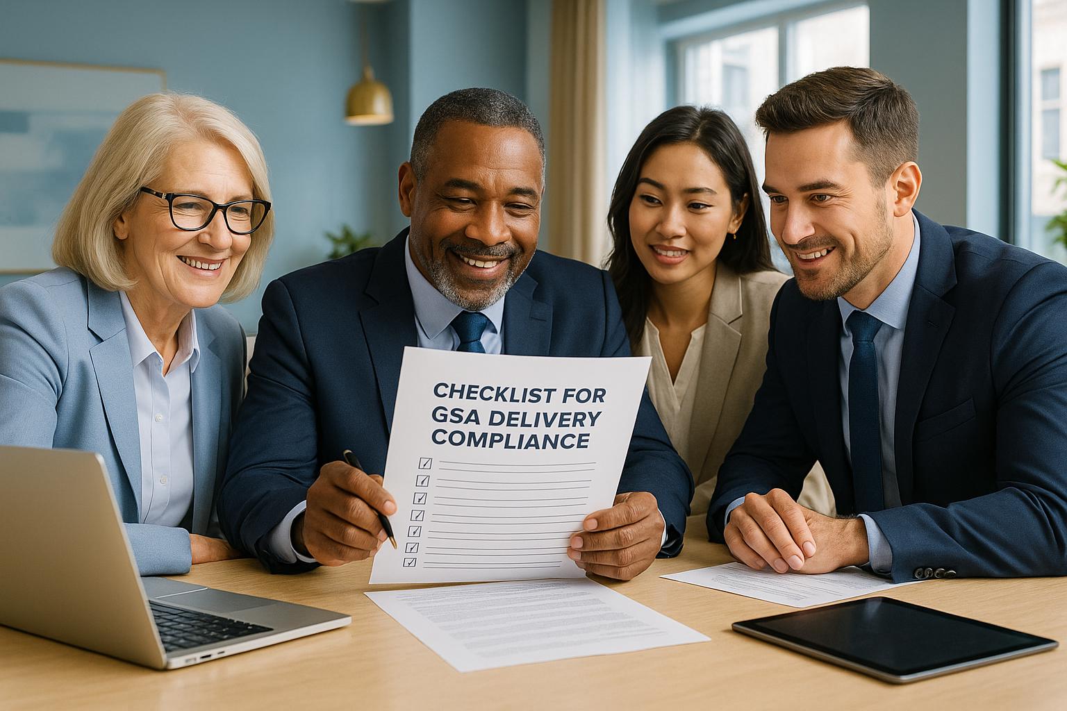 Checklist for GSA Delivery Compliance
