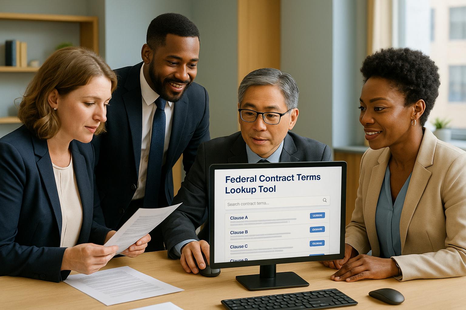 Federal Contract Terms Lookup Tool