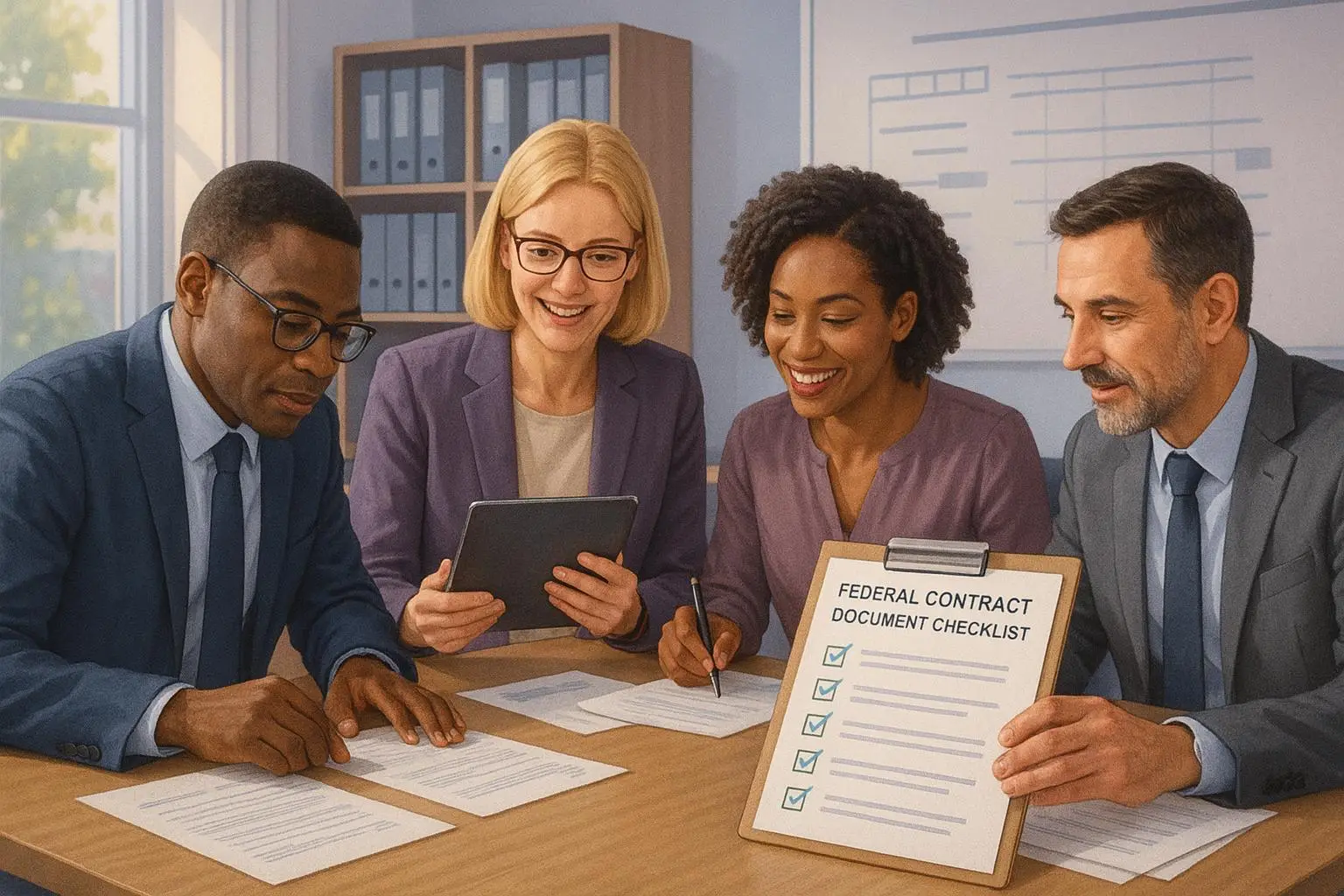 Federal Contract Document Checklist