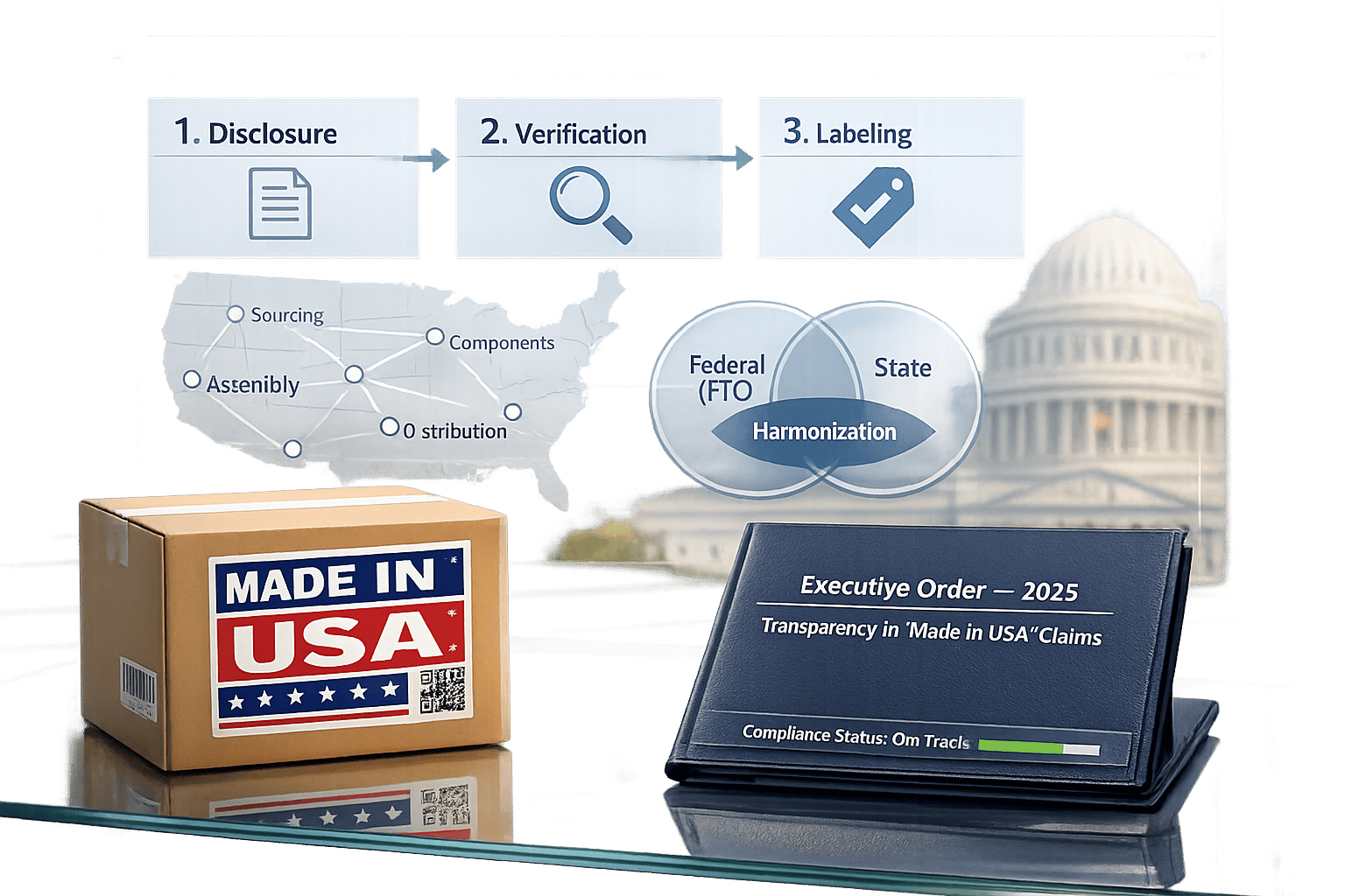 Executive Order signed by President Trump mandates transparency in 'Made in USA' claims