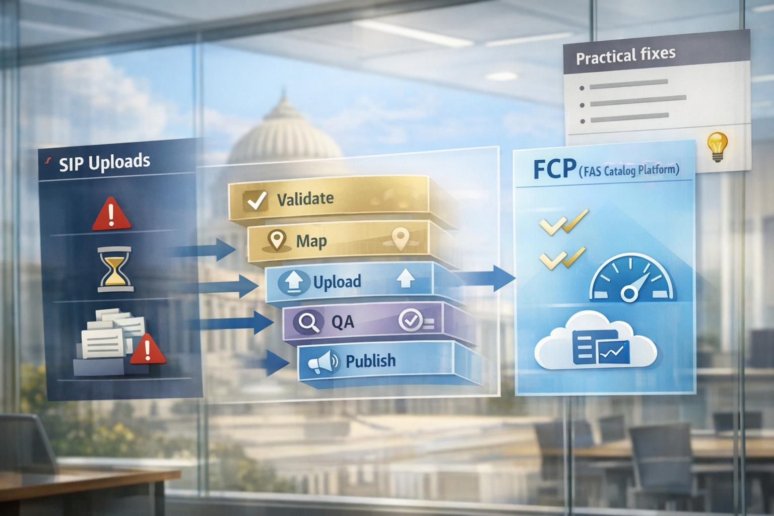 GSA Advantage SIP Uploads Explained