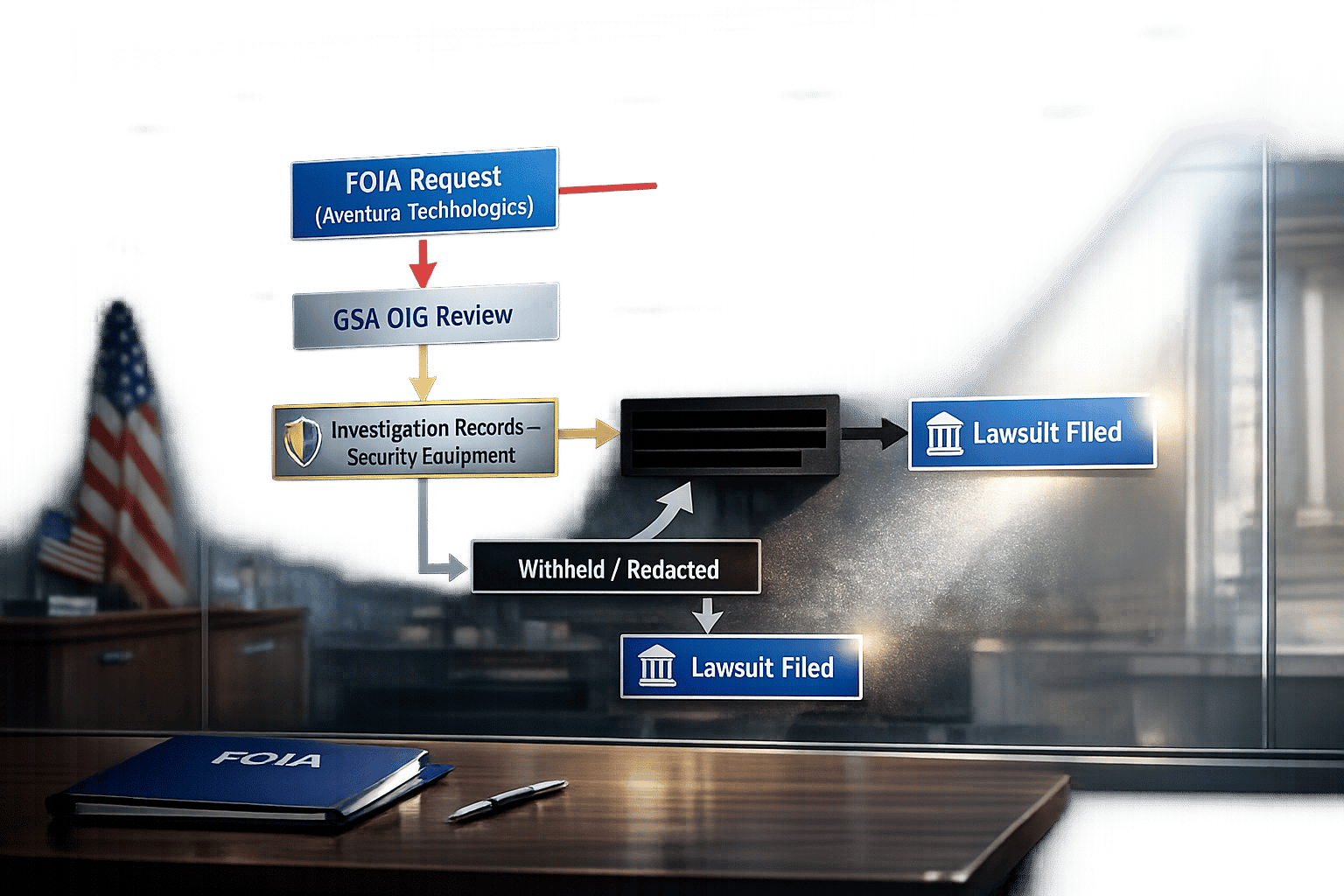 Aventura Technologies sues GSA for Freedom of Information Act non-compliance