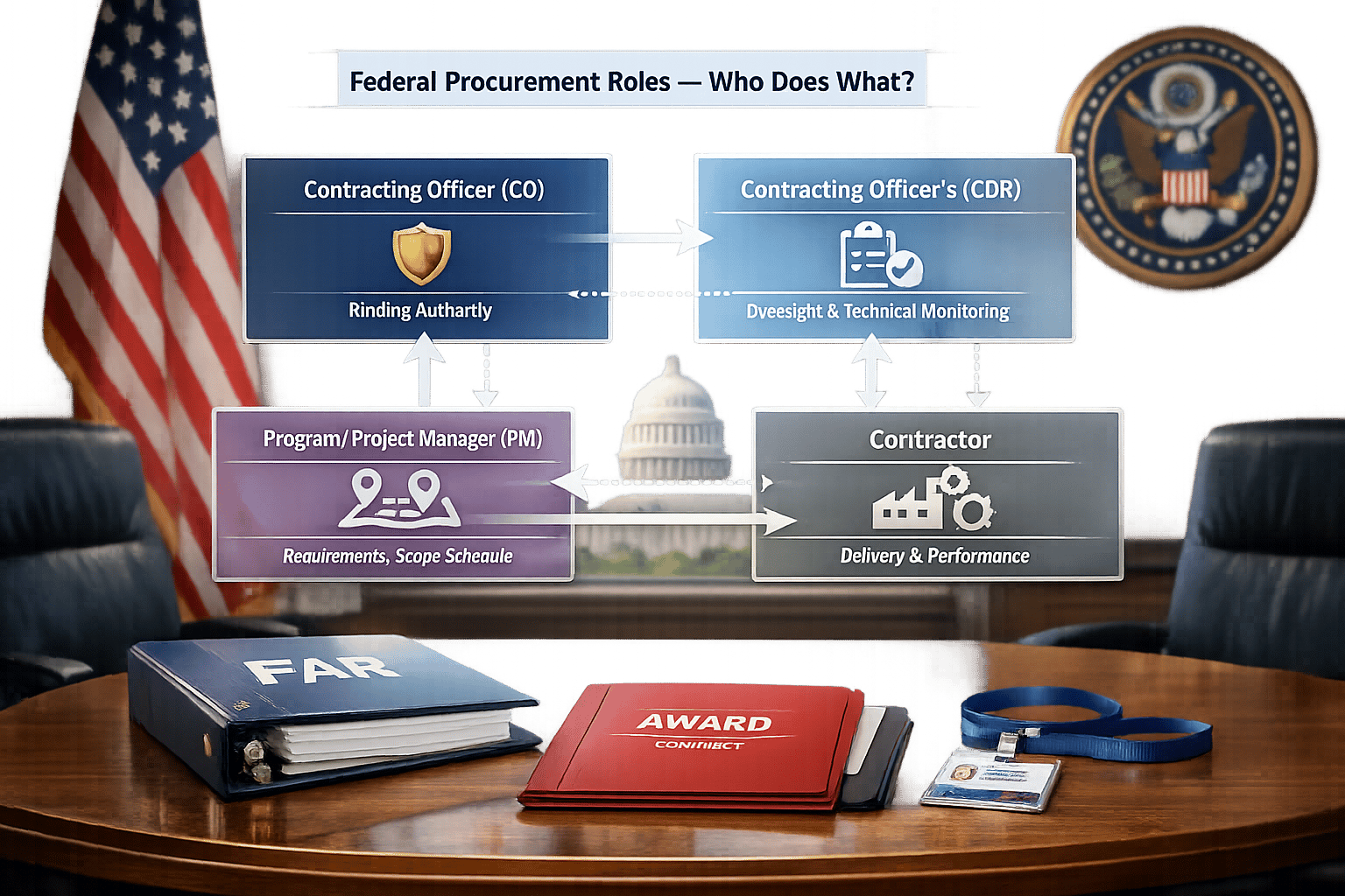 Federal Procurement Roles: Who Does What?