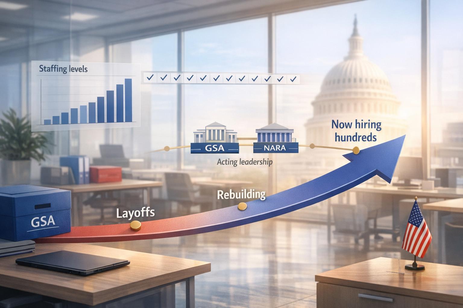 GSA initiates workforce rebuilding after prior layoffs