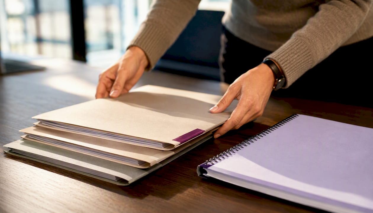 Commercial project evidence folders under review