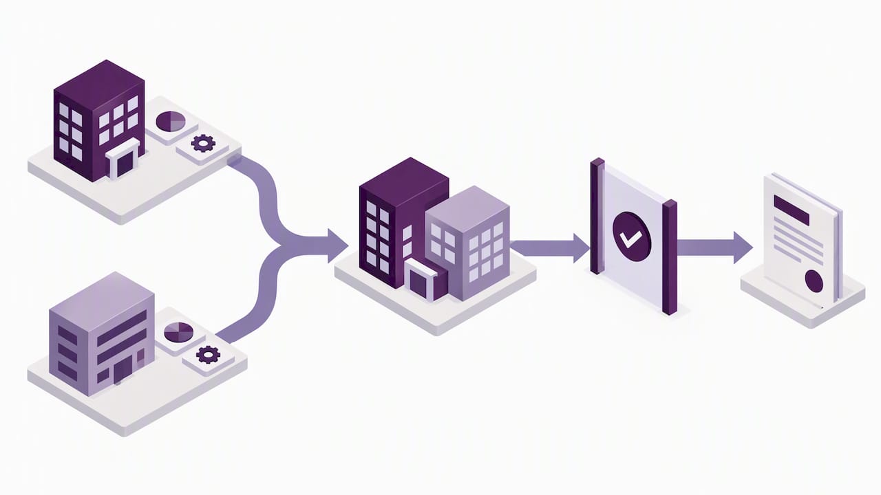 Joint venture structure passing eligibility review