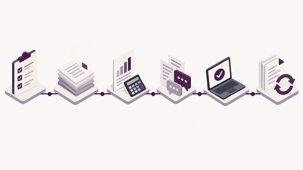 Connected stages of GSA consulting support