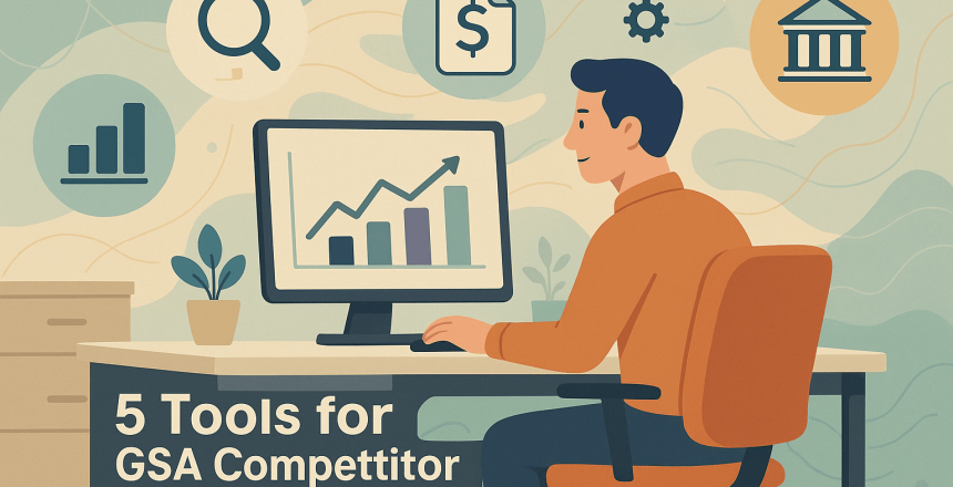 5 Tools for GSA Competitor Pricing Research
