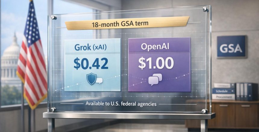 Elon Musk's xAI Offers Grok Chatbot to Federal Agencies at Lower Rate