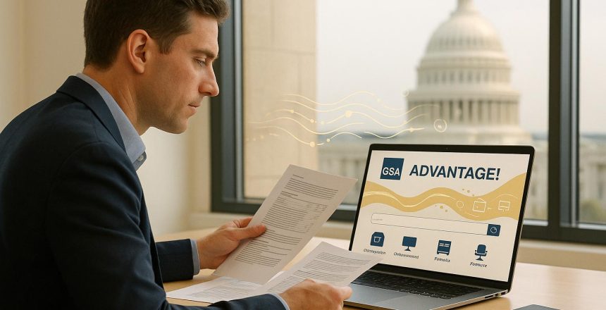 Getting Started with GSA Advantage for Product Sales