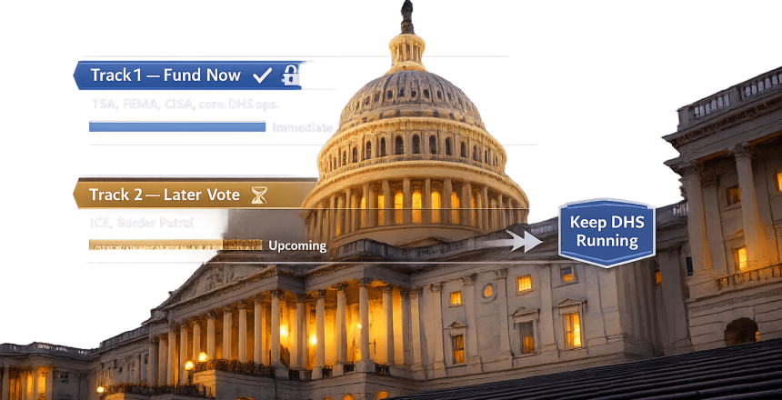 Republican congressional leaders propose resolution to Homeland Security shutdown
