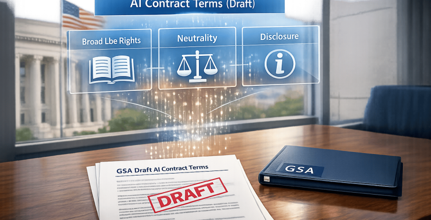 GSA Releases Draft AI Contract Terms and Requirements