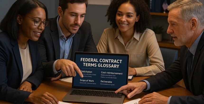 Federal Contract Terms Glossary
