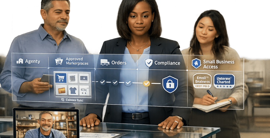 How GSA E-Commerce Works with Commercial Platforms