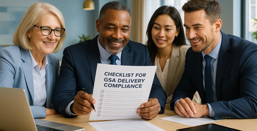 Checklist for GSA Delivery Compliance