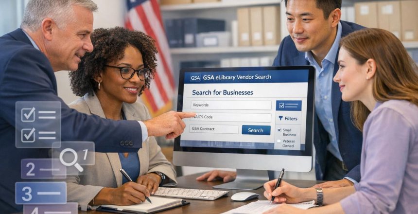 5 Steps To Use GSA eLibrary Vendor Search