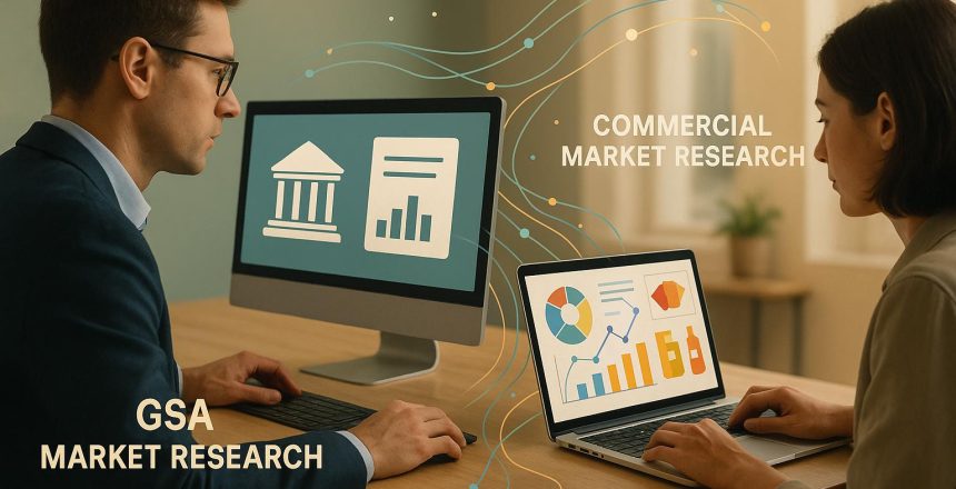 GSA Market Research vs. Commercial Market Research